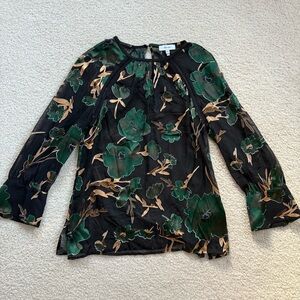 NWOT Reiss sheer blouse